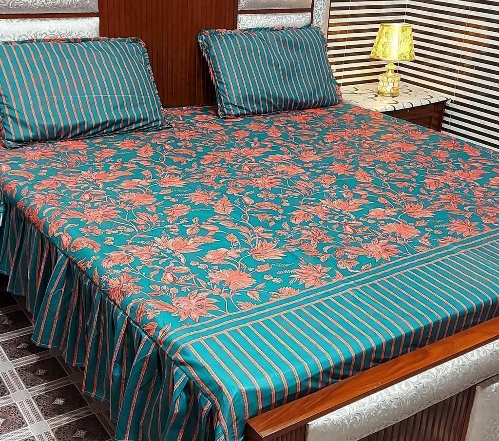 Frill King Size Bed Sheet Set 29
