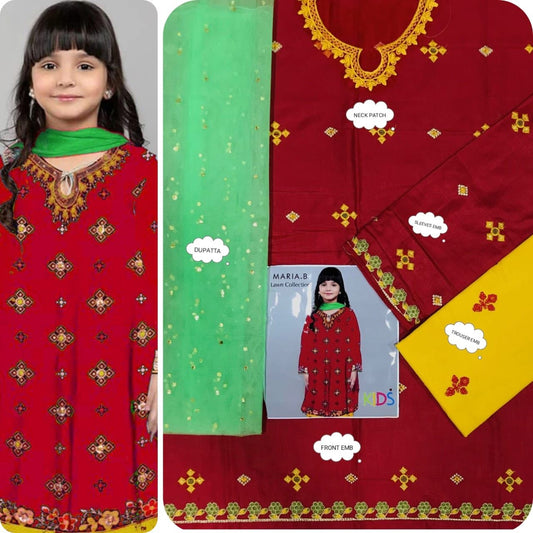 New arrivals  kids  collection lawn fabric