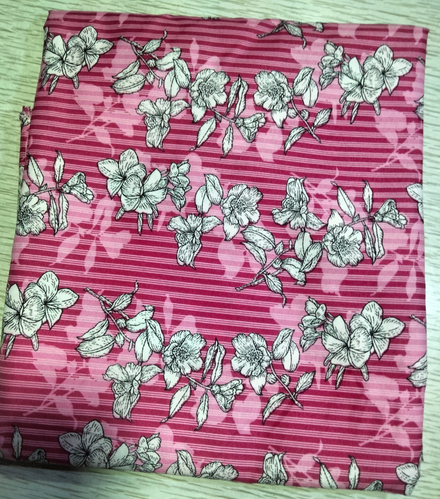 2 Piece All Over Cambric Cotton