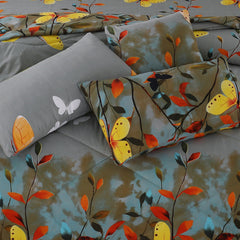 7 Pcs Comforter Set King Size Design KCC  080
