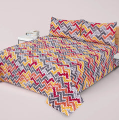 3 Pcs Bed sheet B- 298