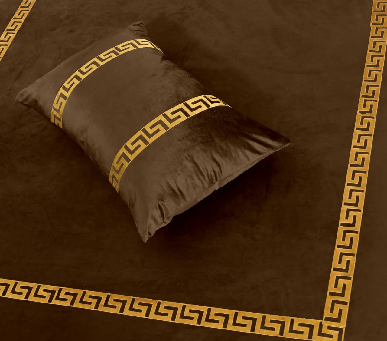 3 Pcs velvet Bedsheet Set VFR 07